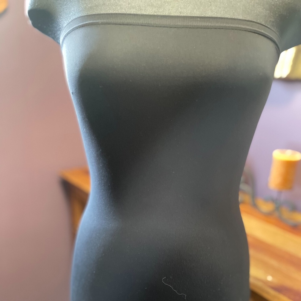 Black Wolford Fatal slinky long dress
